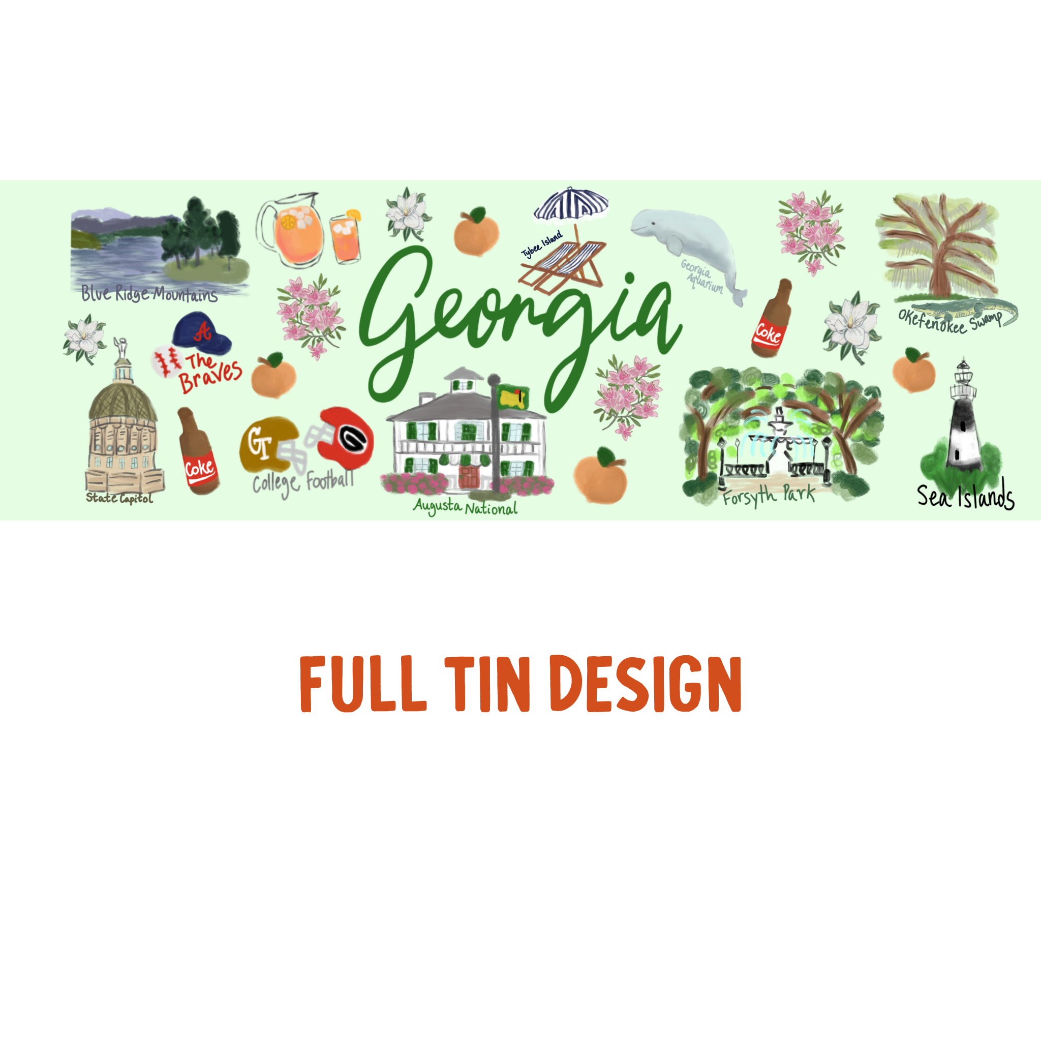 Georgia Gift Tin