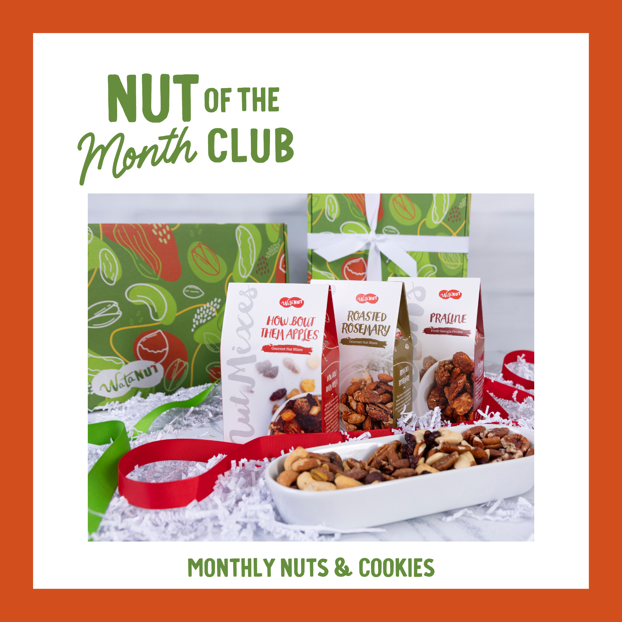Monthly Box of Nuts & Cookies