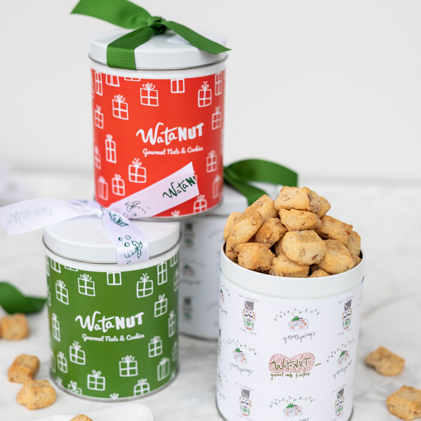 10 oz Holiday Shortbread Cookie Tins
