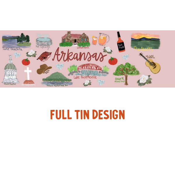 Arkansas Gift Tin