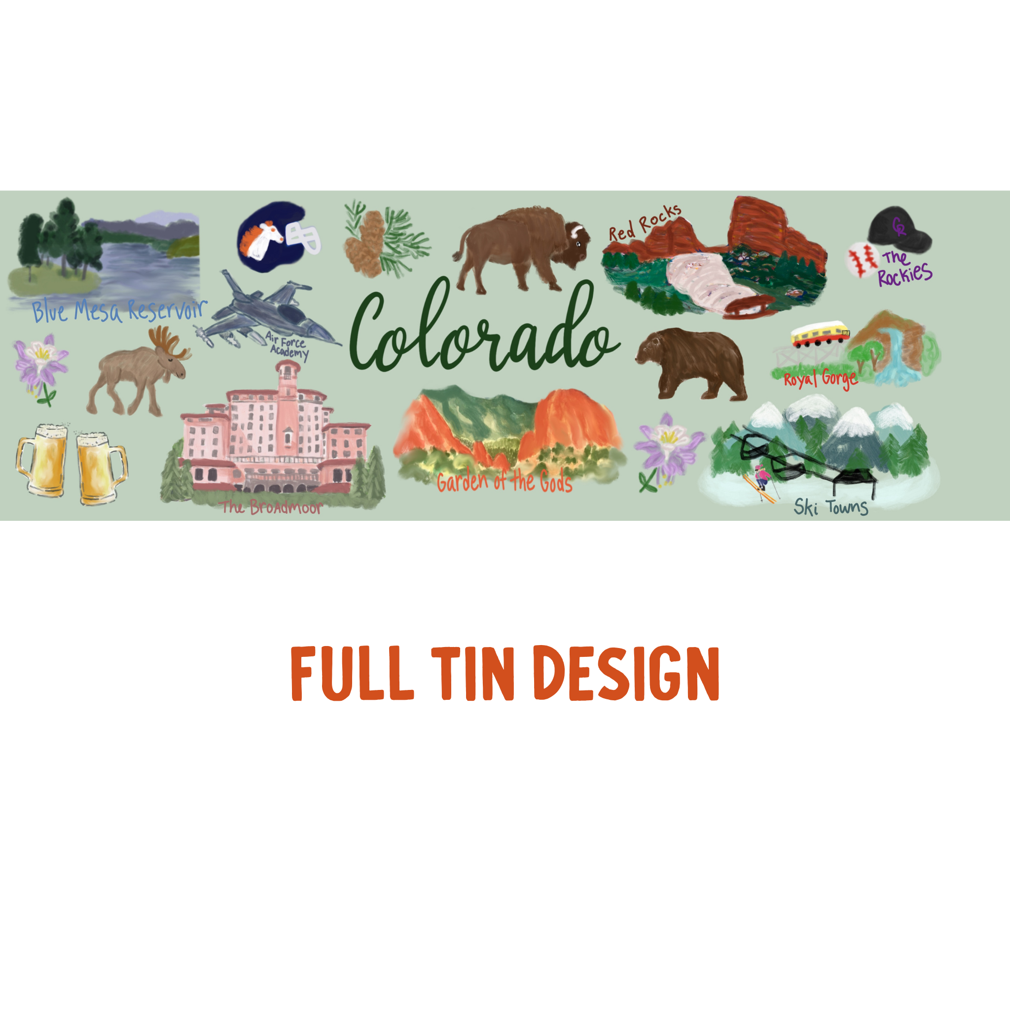Colorado Gift Tin
