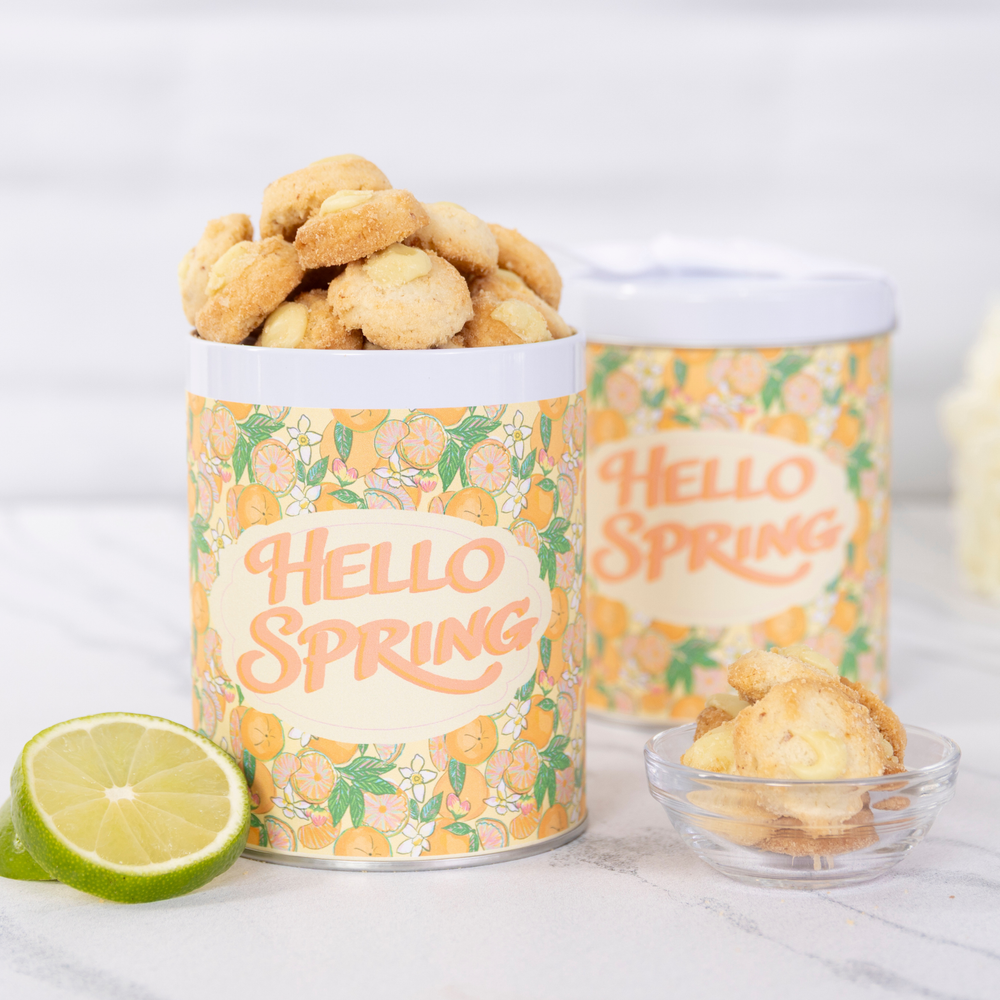 Hello Spring Citrus Tin Design