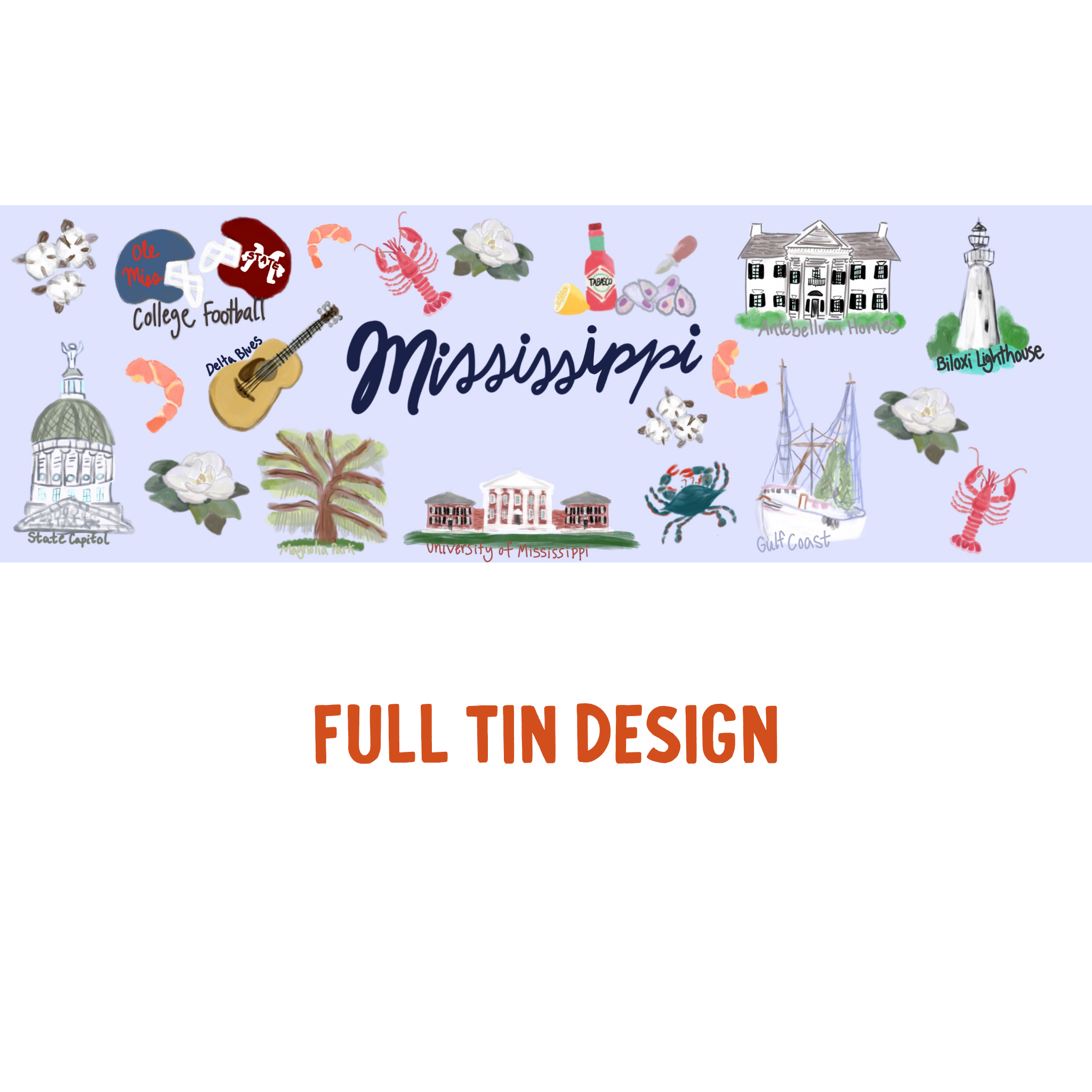 Mississippi Gift Tin
