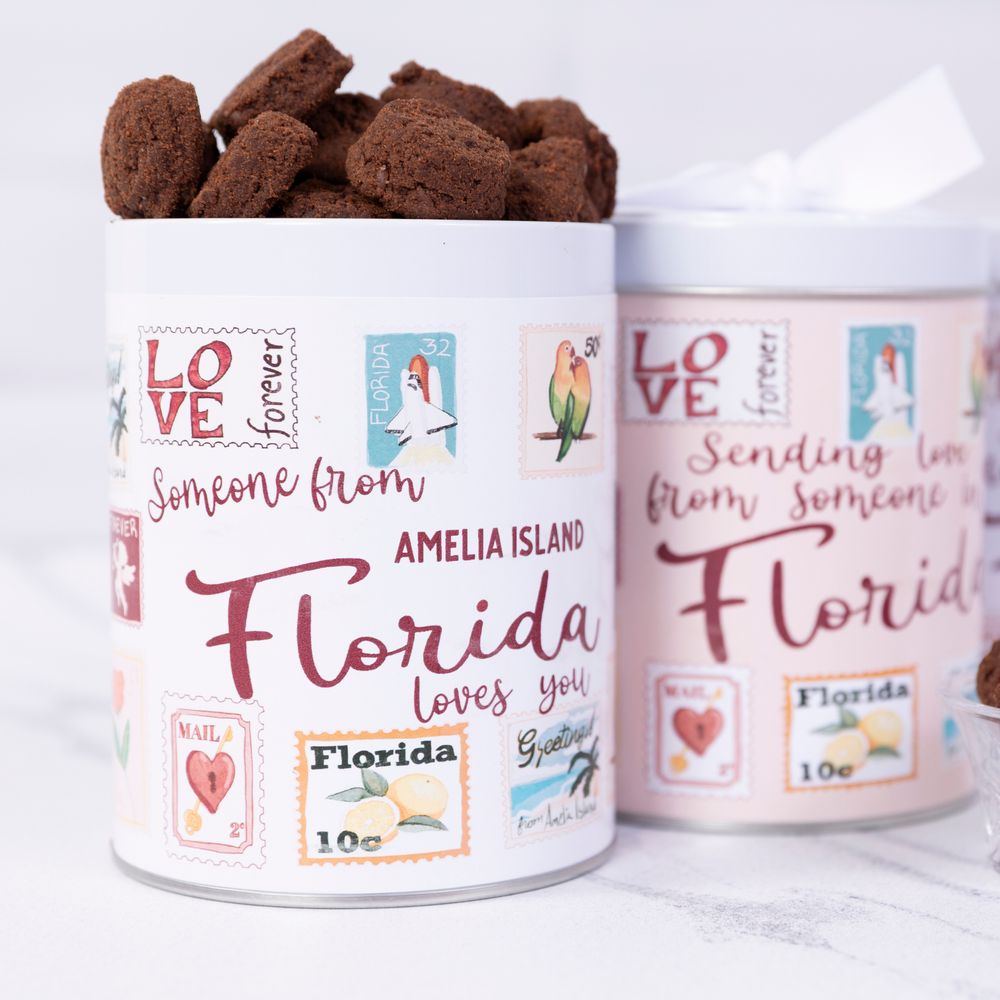 "Sending Love from Amelia Island" Valentine’s Gift Tin
