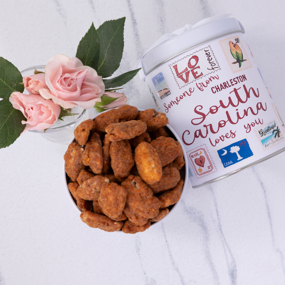 "Sending Love from Charleston South Carolina" Valentine’s Gift Tin