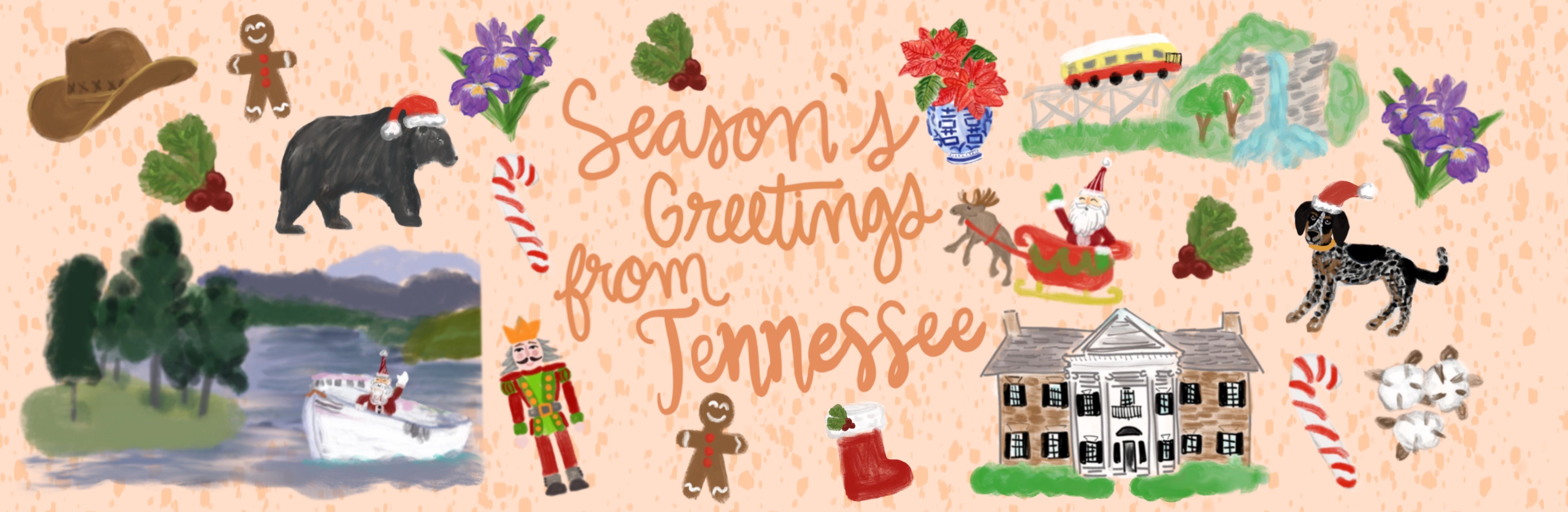 Tennessee Holiday Tin