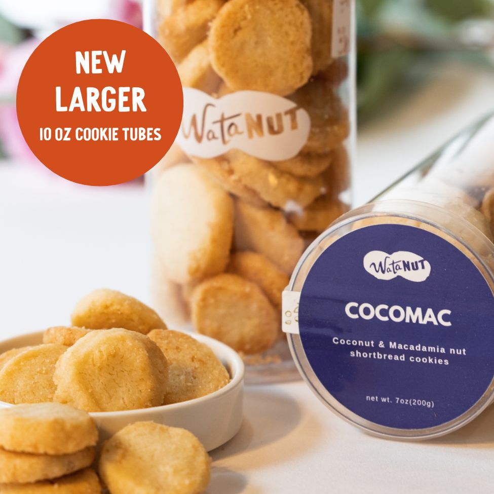 CoCoMac Shortbread Cookies Tube
