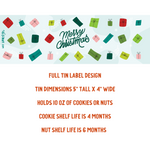 Merry Christmas Gift Tin