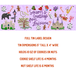 Louisiana Holiday Tin