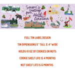 North Carolina Holiday Tin