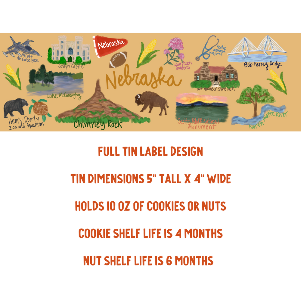 Nebraska Gift Tin