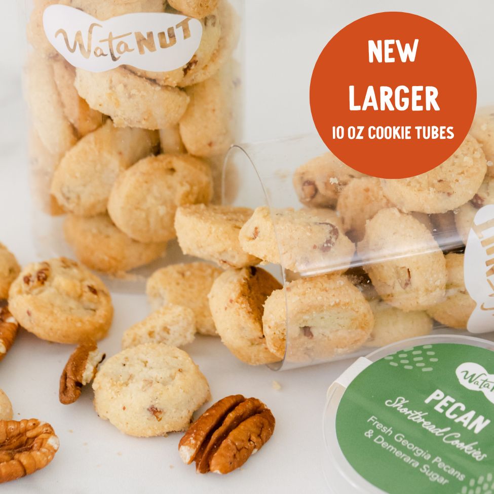 Pecan Shortbread Cookies Tube